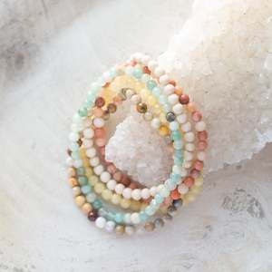 Jewellery: Natural Stone Bracelet Set/5 | Daze