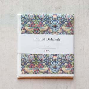 Cleaning Essentials: Printed Dish Cloth | Strawberry Thief