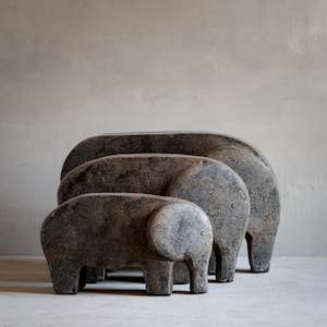 Terracotta Elephants | Three Sizes