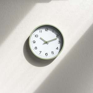 Metal Wall Clock | Cooper | Sage