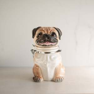 Just Added: Pug | Ceramic Dog Treat Jar