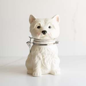Just Added: Westie | Ceramic Dog Treat Jar