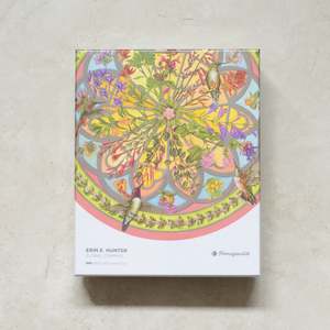 Gifts Under 50: Puzzle | Floral Compass | 500 Piece | Circular