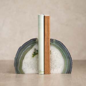 Agate Bookends | H