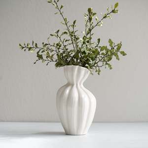 Vases Vessels: Fluto Ceramic Vase