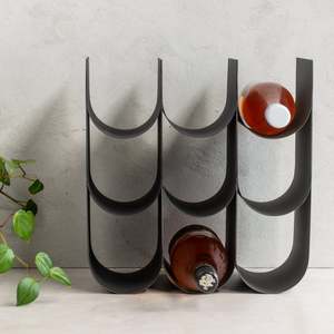 Just Added: Scallop 9 Bottle Wine Rack