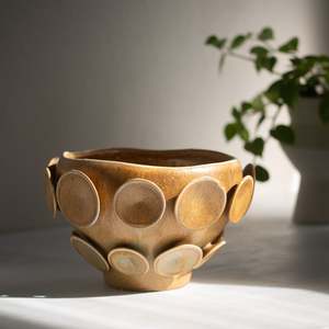 Perai Ceramic Planter | Tan