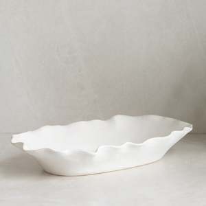 Just Added: Blanca | Oval Ceramic Bowl | Large