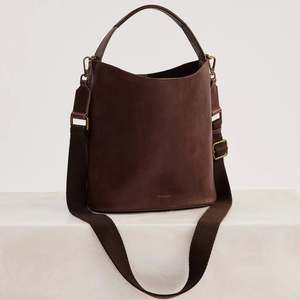 Juju & Co. | Leather Carmen Bag | Chocolate