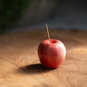 Candles Room Fragrance: Incense Holder | Ceramic Apple