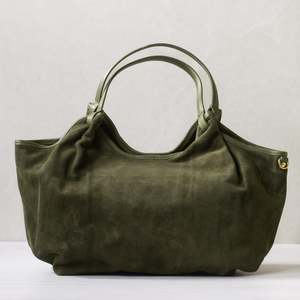 Bags Luggage: Maison Fanli | Hector Suede Bag | Khaki