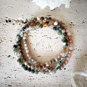 Jewellery: Natural Stone Bracelet Set/3 | Esme