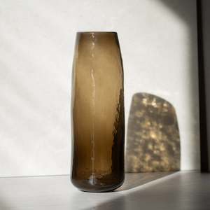 Just Added: Glass Vase | Isla | Espresso