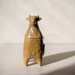 Just Added: Ceramic Jar | Mara the Moo Cow