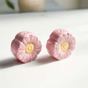 Ceramic Salt + Pepper Shakers | Bloom