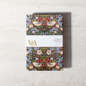 Gifts Under 50: Notebook | Strawberry Thief | Stitched