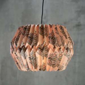 Pleated | Paper Light Shade | Sartene | Trees
