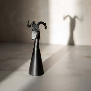 Candles Room Fragrance: Forged | Goat Candle Snuffer | Black