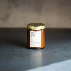 Candles Room Fragrance: Amberjack Candle | Brown Sugar & Fig | Small