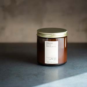 Amberjack Candle | White Sandalwood | Large