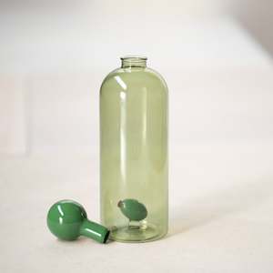 Just Added: Glass Olive Oil Bottle | Green