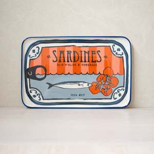 Ceramic Platter | Sardines