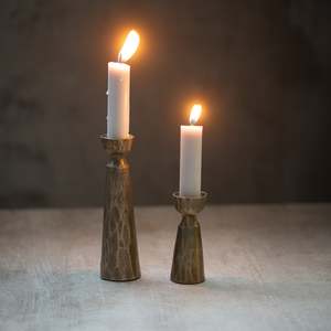 Forged |  Candle Holders | Sculpta - Set of 2