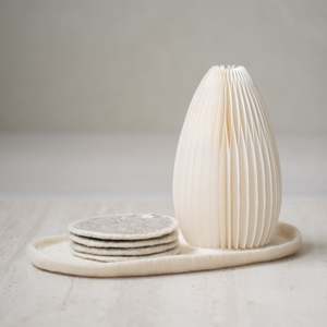 Just Added: Honeycomb Vase | Belle | Natural