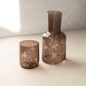 Just Added: Glass Carafe Set | Cocoa Flora