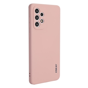 Galaxy A73 ENKAY Liquid Silicone Soft Case in Pink - FoneBitz