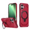 iPhone 17 Card Holder Slide TPU Case in Rose Gold - FoneBitz