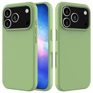 iPhone 17 Pro Silicone Phone Case in Green - FoneBitz