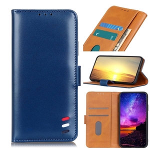 Samsung Galaxy A22 5G Magnetic Buckle Wallet Case Blue - FoneBitz
