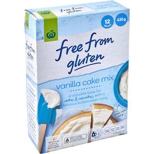 Gluten Free Vanilla Cake Mix 430g