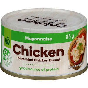 Salvation Army New Plymouth Foodbank Page: Canned Chicken 85g