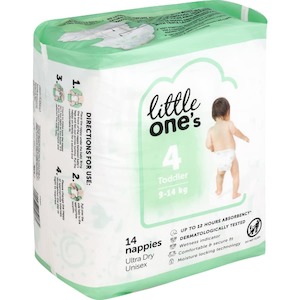Nappies, Toddler 14 pack