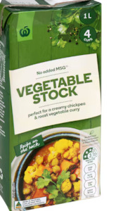 Ingredients For Woolworths Leek Potato Soup: Vegetable stock 1L