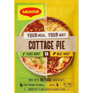 Invercargill Cottage Pie Meal Bag: Cottage Pie Recipe Base