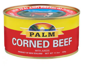 Upper Hutts Most Needed Items: Palm Corned Beef 326g