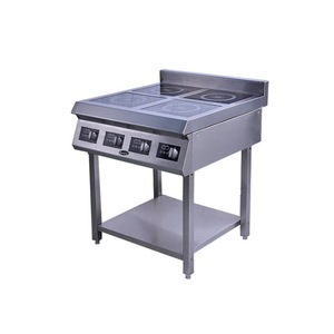 Guzzini 4 Hob Commercial Induction Cooktop with Stand Hospitality Supplies Food Equipment NZ