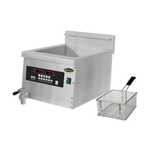 Products: Guzzini Single Tank Induction Fryer 5Kw Hospitality Supplies Food Equipment NZ