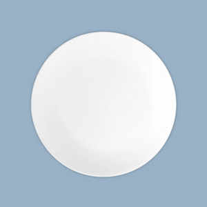Products: Wilkie Coupe Side Plate 19cm - New Bone Hospitality Supplies Food Equipment NZ
