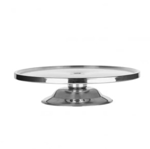 Cake Stand 30cm Stainless Steel Hospitality Supplies Food Equipment NZ