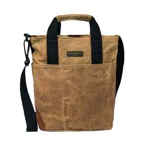 Accessories: Readywares Waxed Canvas Cross Body Tote