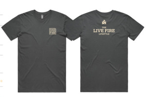 Livefire: MEN'S TEE - THE LIVE FIRE LIFESTYLE