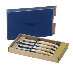Camp Fire Cooking: Opinel 4 Chic Steal Knives (4pc)
