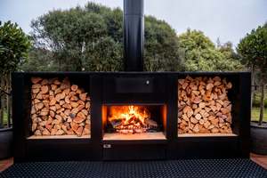 Fire Dept WD57 with Integrated Pizza Oven