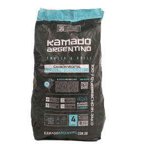 Kamado Argentino White Quebracho Lump Charcoal 4kg