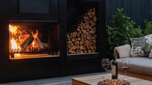 All: Fire Dept WD54 Outdoor Wood Fire with Integrated Pizza Oven
