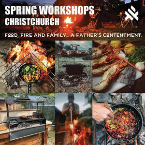 LiveFire Cooking Workshop - Christchurch